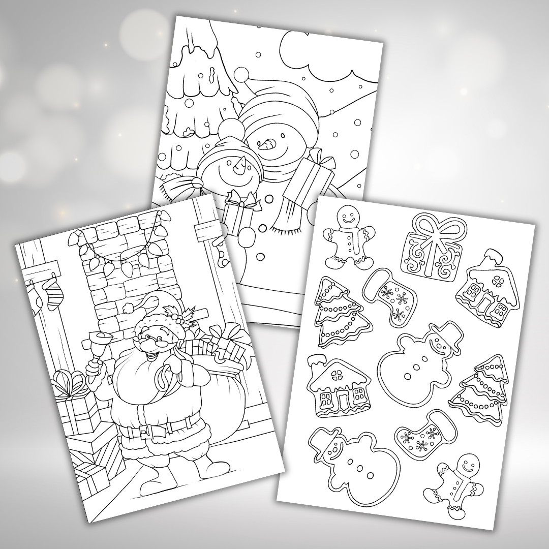 Christmas Colouring Book