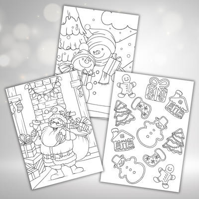 Christmas Colouring Book
