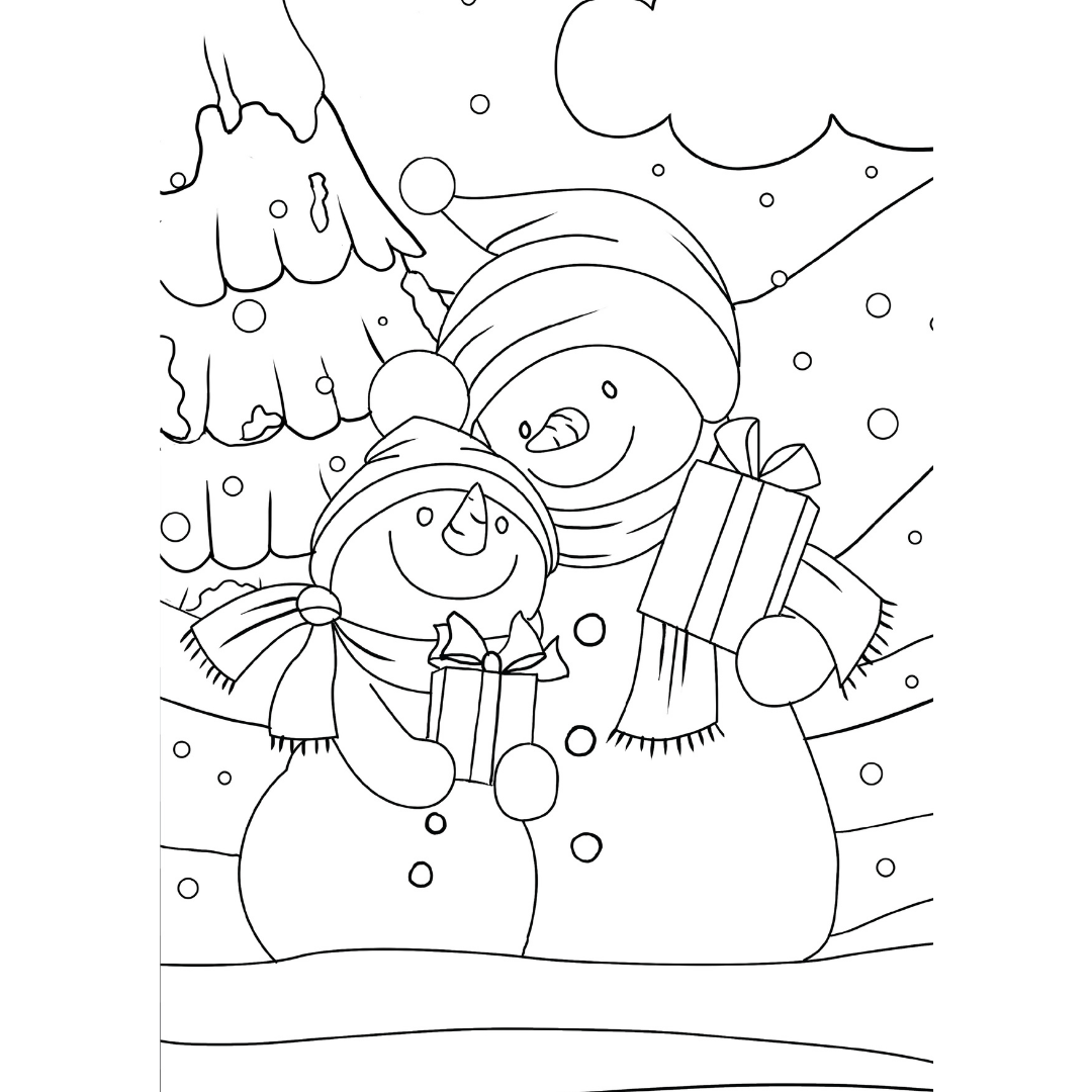 Christmas Colouring Book