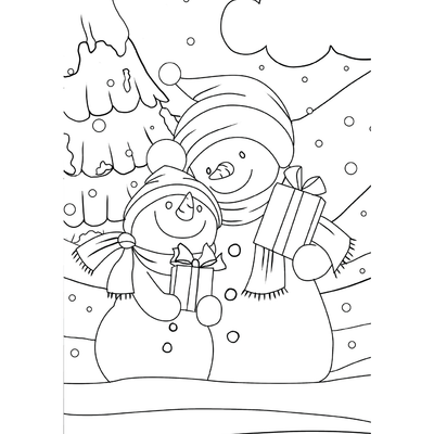 Christmas Colouring Book