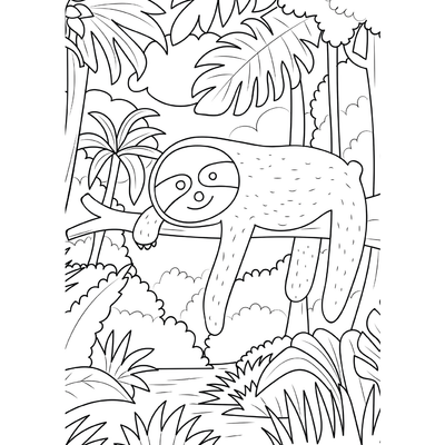 Nature Colouring Book
