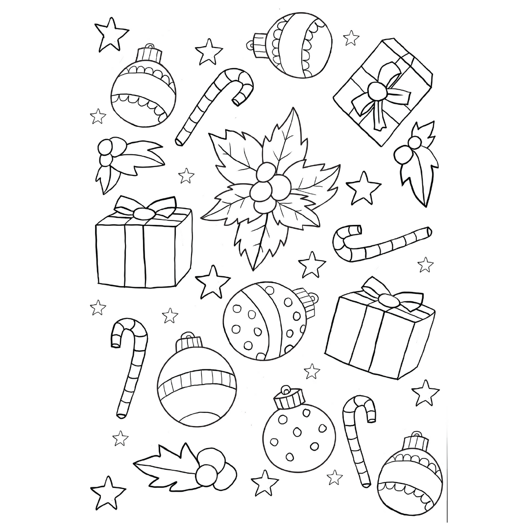 Christmas Colouring Book