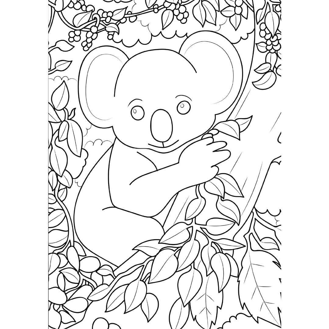 Nature Colouring Book